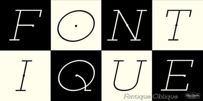 Fontique Font Poster 12