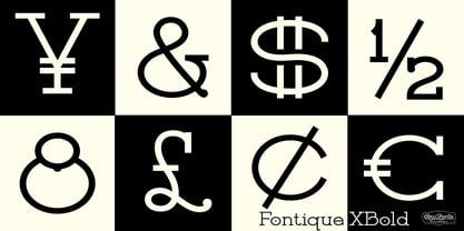 Fontique Font Poster 8