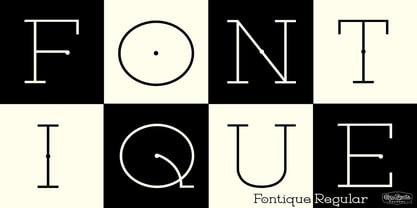 Fontique Font Poster 6