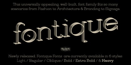 Fontique Font Poster 15