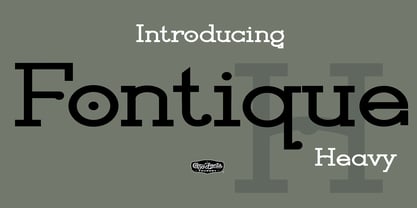 Fontique Font Poster 13