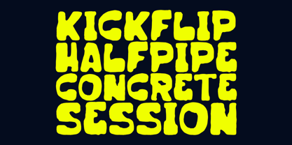 Groovy Madness Font Poster 4