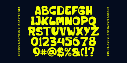 Groovy Madness Font Poster 7