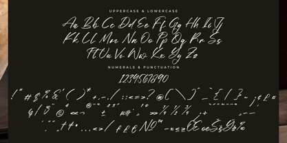 Preston Smith Font Poster 7