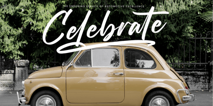 Straight Pathart Font Poster 9