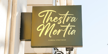 Straight Pathart Font Poster 4