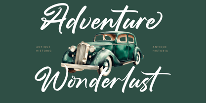 Straight Pathart Font Poster 11