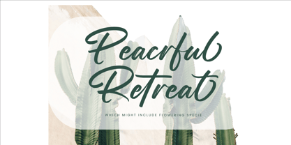 Straight Pathart Font Poster 10