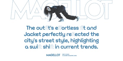 Magellot Font Poster 5