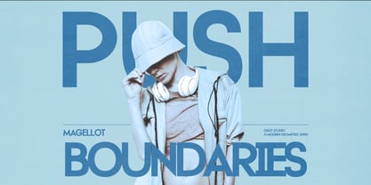 Magellot Font Poster 7