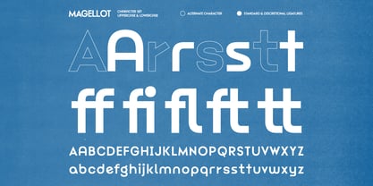 Magellot Font Poster 4