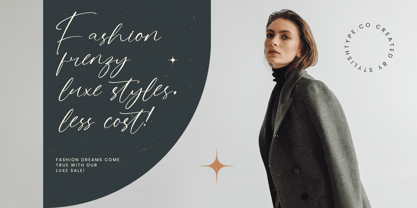 Stylish Aesthetic Font Poster 11