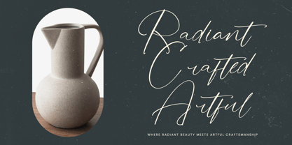 Stylish Aesthetic Font Poster 8