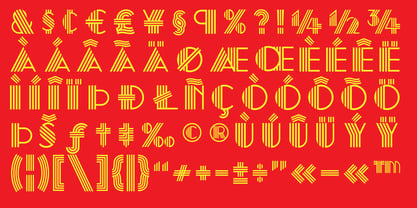 Deco Duo Font Poster 10