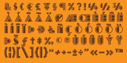 Deco Duo Font Poster 5