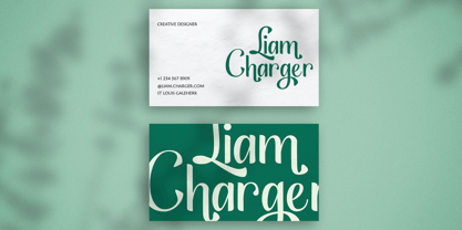 Sidney Script Font Poster 4