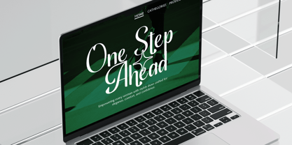 Sidney Script Font Poster 2