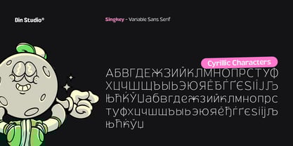 Singkey Font Poster 3