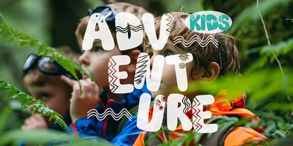 Tiny Kids Font Poster 6