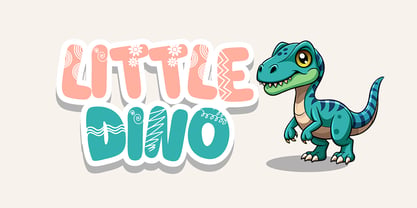 Tiny Kids Font Poster 3