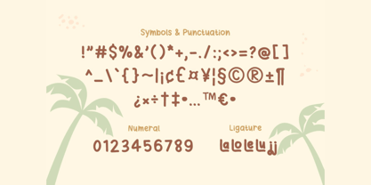 Coconutz Font Poster 8