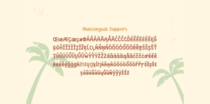 Coconutz Font Poster 7