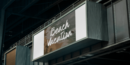 Dallen Chicago Font Poster 4