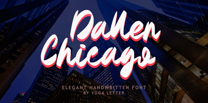 Dallen Chicago Font Poster 1