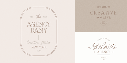 Etania Ezra Font Poster 5