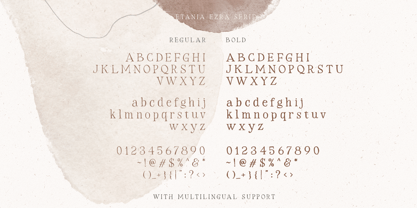 Etania Ezra Font Poster 10