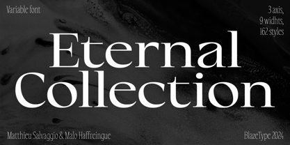 Eternal Collection Font Poster 1