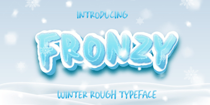 Fronzy Font Poster 1