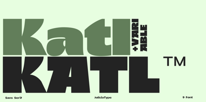Katl Font Poster 1