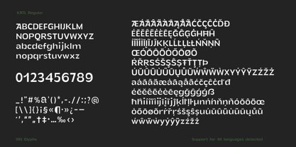 Katl Font Poster 14