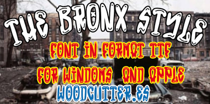 The Bronx Style Font Poster 4