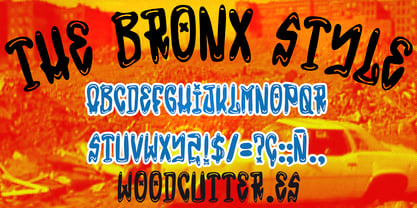 The Bronx Style Font Poster 3