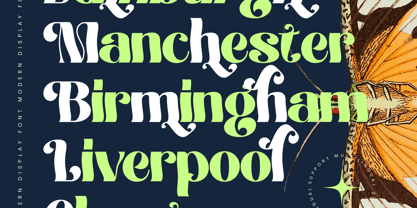 Megilant Font Poster 7