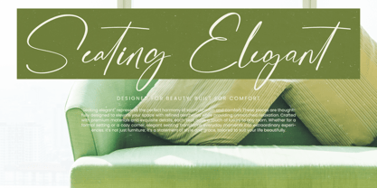 Josephine Octavia Font Poster 11