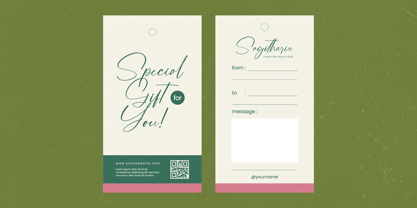 Josephine Octavia Font Poster 8