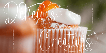 Evangeline Chalista Font Poster 11