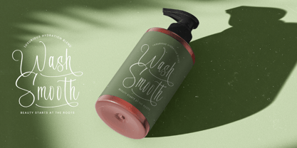 Evangeline Chalista Font Poster 9