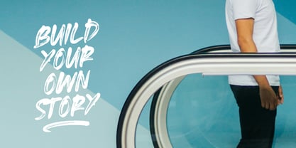 Hidden Heavens Font Poster 10