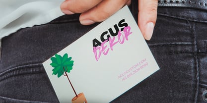 Hidden Heavens Font Poster 2