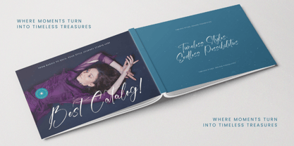 Midnight Saturday Font Poster 4