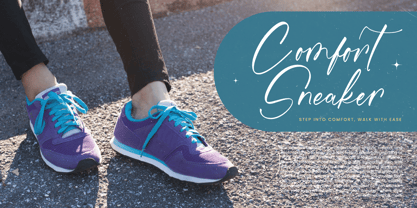 Midnight Saturday Font Poster 8