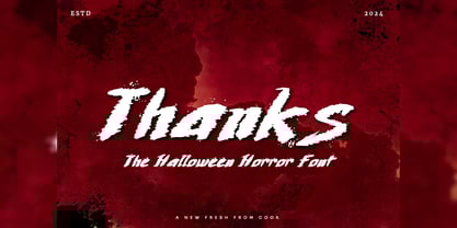 Slytheris Bloodie Font Poster 4