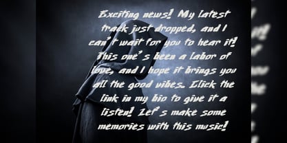 Slytheris Bloodie Font Poster 6