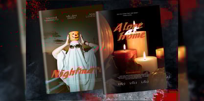 Slytheris Bloodie Font Poster 8