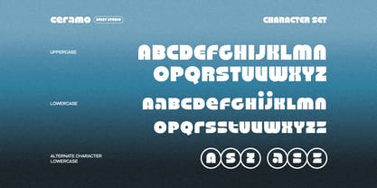 Ceramo Font Poster 4