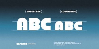 Ceramo Font Poster 3